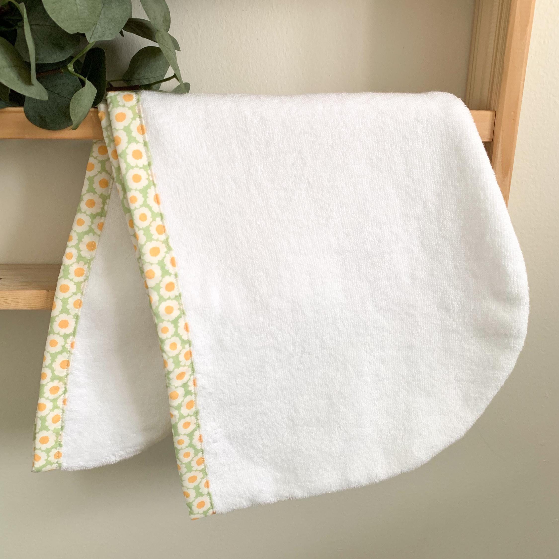 Quick Dry Hair Towel Wrap, Absorbent Hair Turban Towel, 100% Turkish Cotton Terry Headwrap, Spa Gift