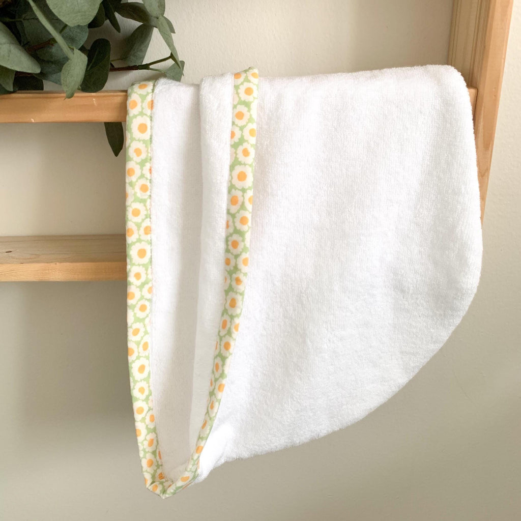 Quick Dry Hair Towel Wrap, Absorbent Hair Turban Towel, 100% Turkish Cotton Terry Headwrap, Spa Gift
