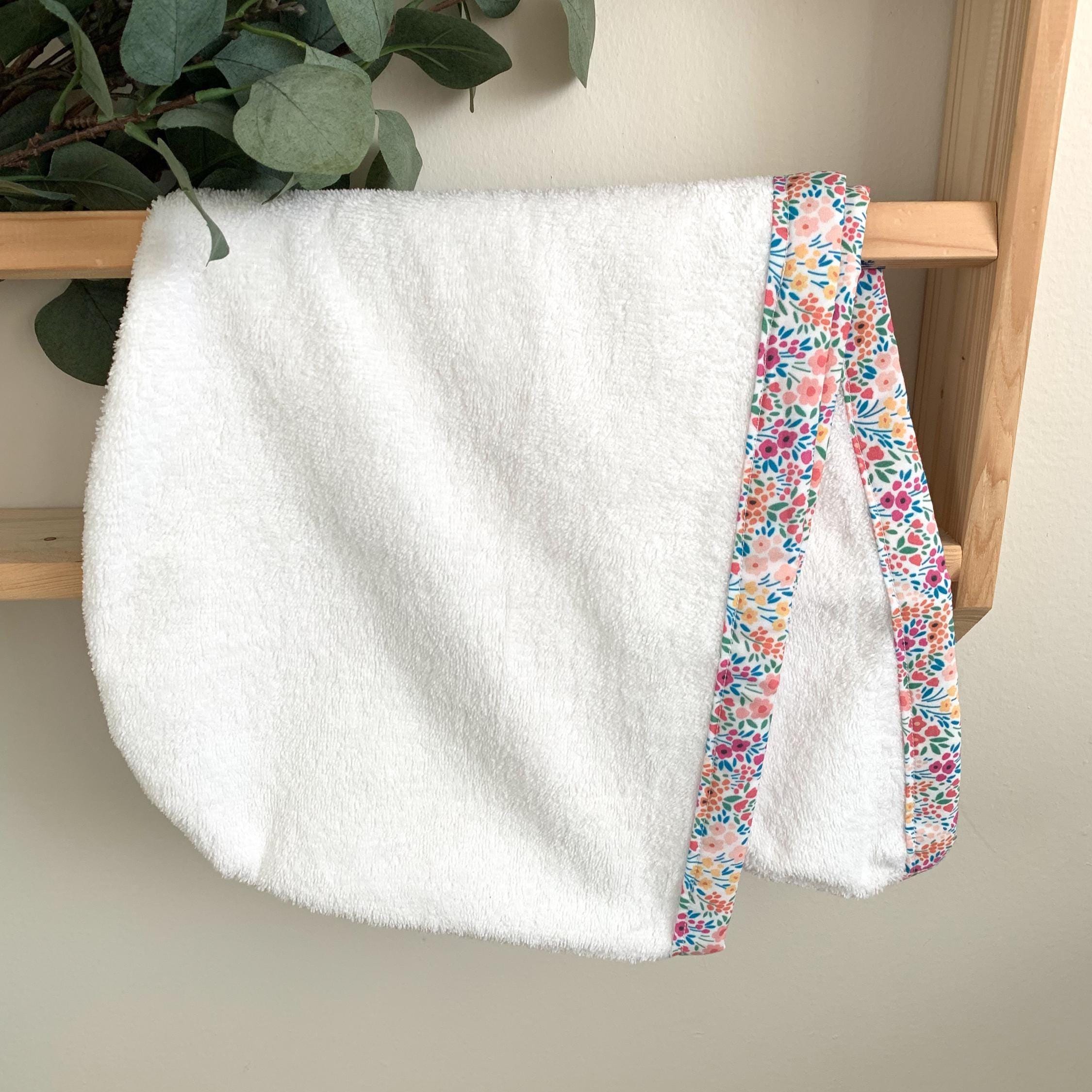 Hair Towel Wrap Quick Dry Turkish Cotton Towel Turban Super Absorbent for Hair Drying, Premium Self Care Gift for Her