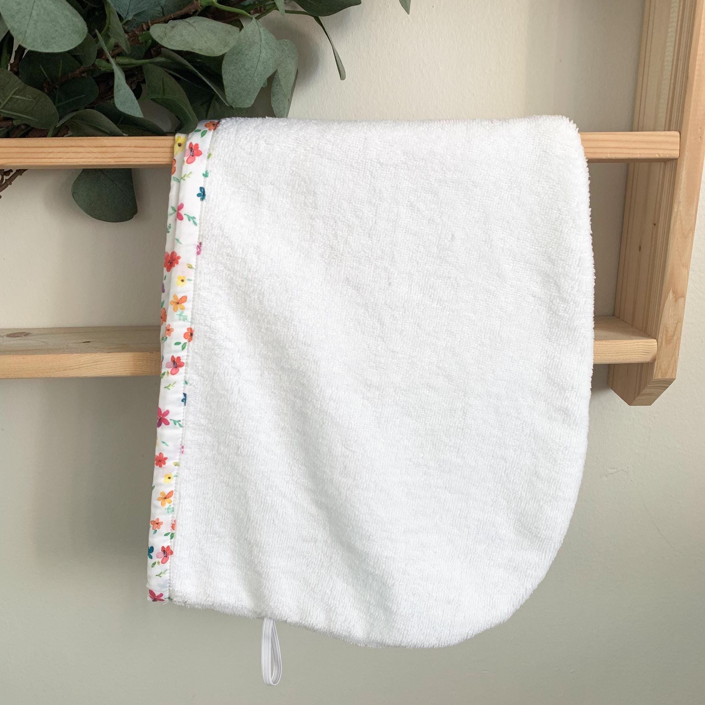 Super Absorbent Hair Towel Wrap – Handmade Pre-Tied Turban