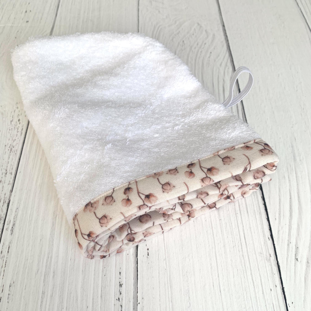 Cotton Hair Towel Wrap, Quick Dry, Absorbent Hair Drying Turban