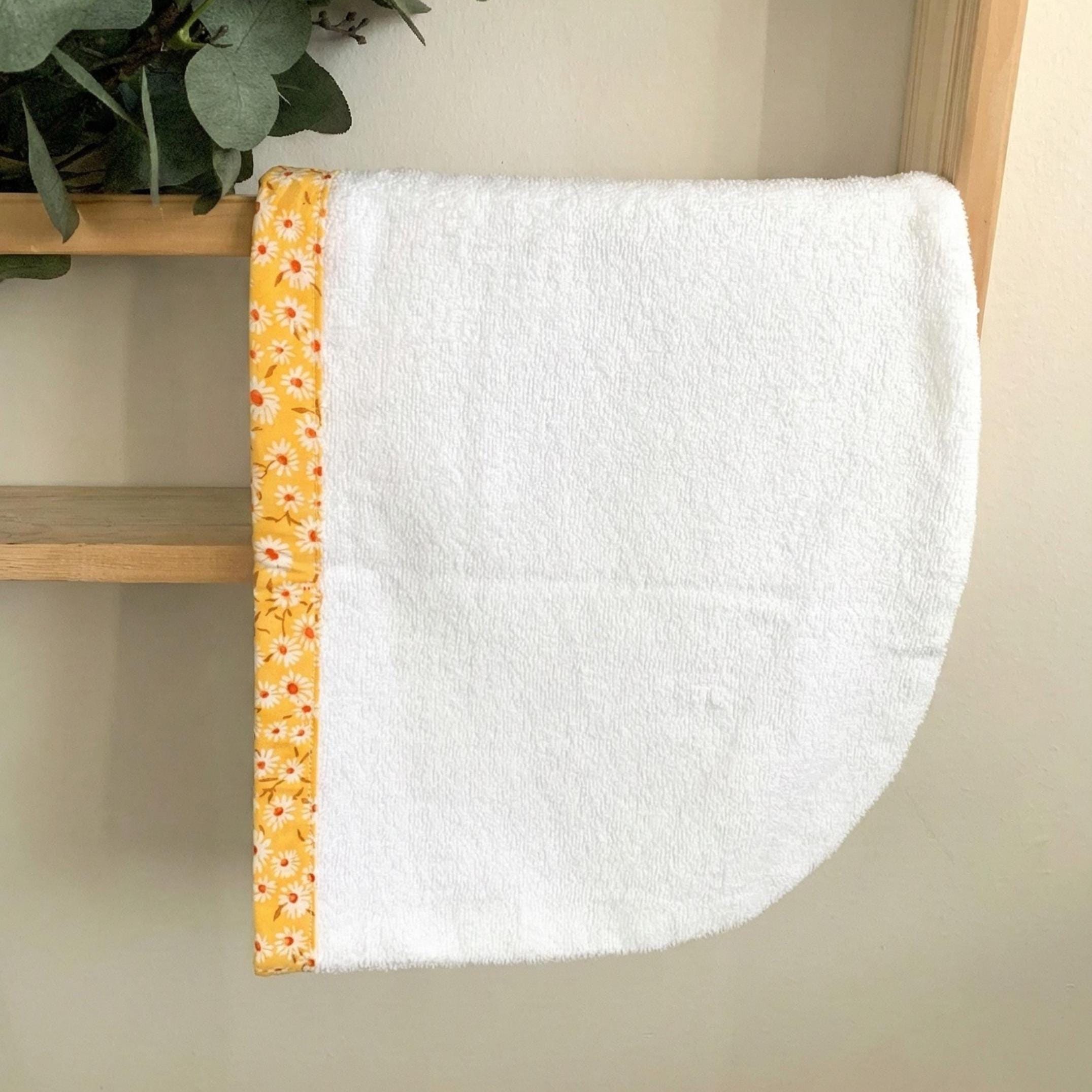 Twist Hair Towel Turban, Terry Towel Cotton Hair Wrap, Quick Dry Head Towel Absorbent Head Towel, Self Care or Bridesmaid Gift