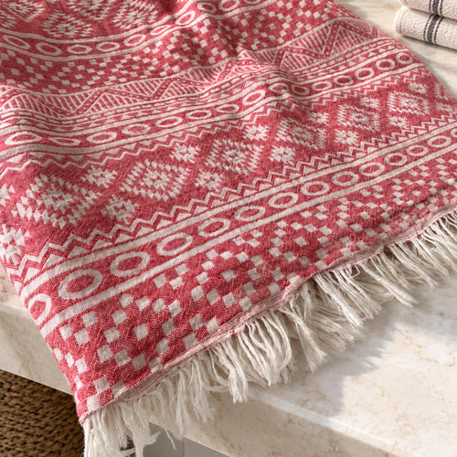 3-Layer Turkish Cotton Bath Towel, Muslin Double-Sided Hammam Peshtemall, Custom Name Print Spa Towel