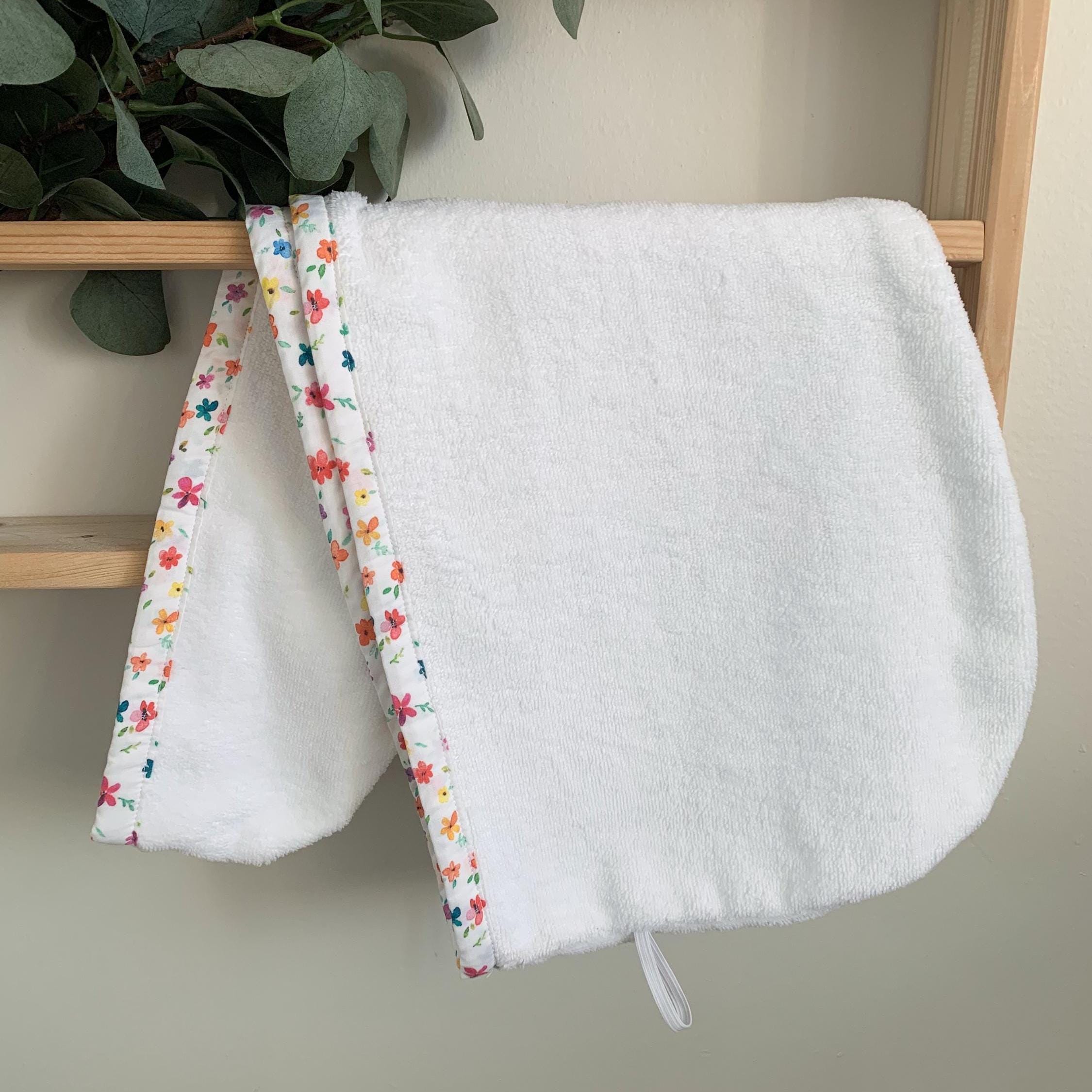 Super Absorbent Hair Towel Wrap – Handmade Pre-Tied Turban