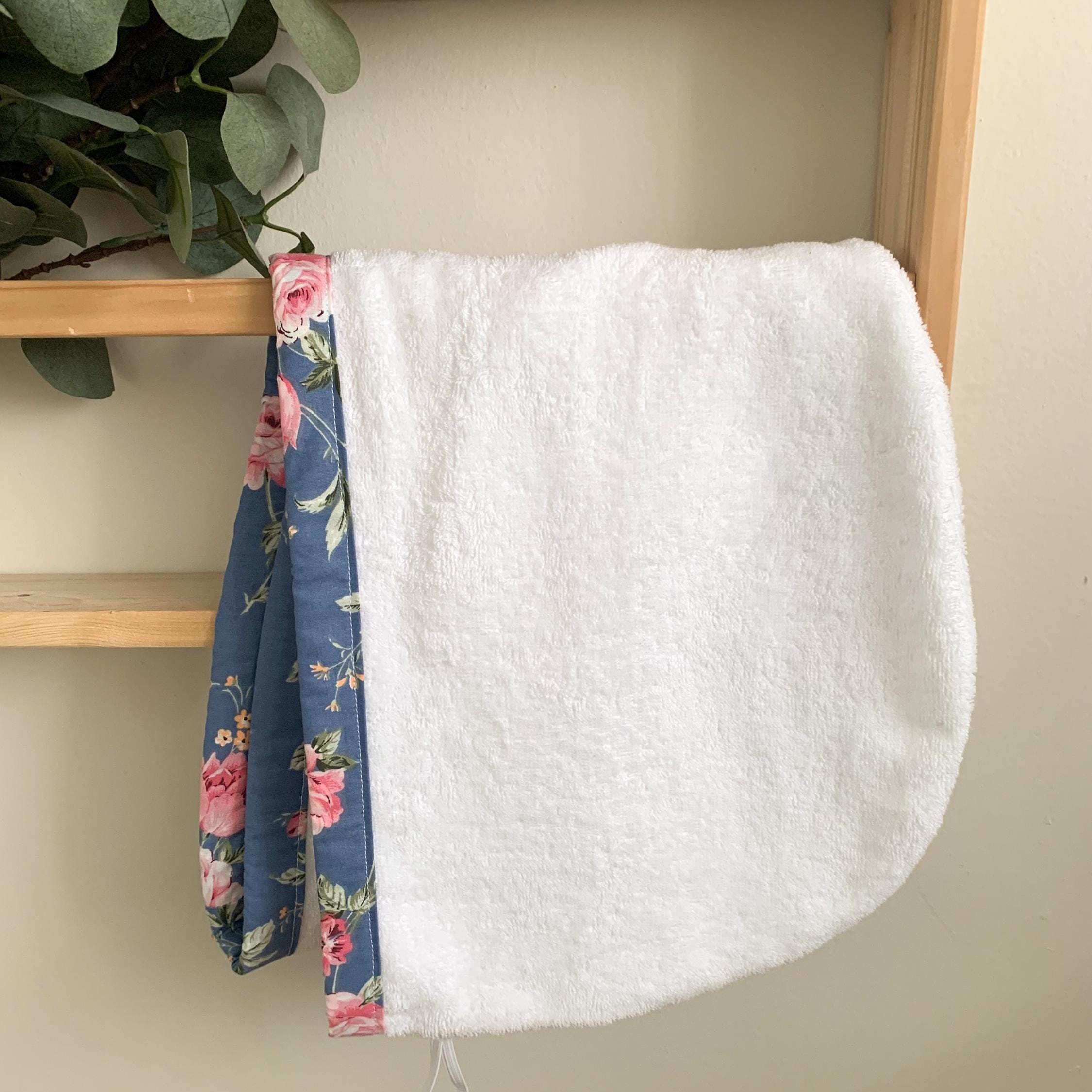 Turkish Terry Cloth Hair Towel Wrap – Quick Dry Turban Towel