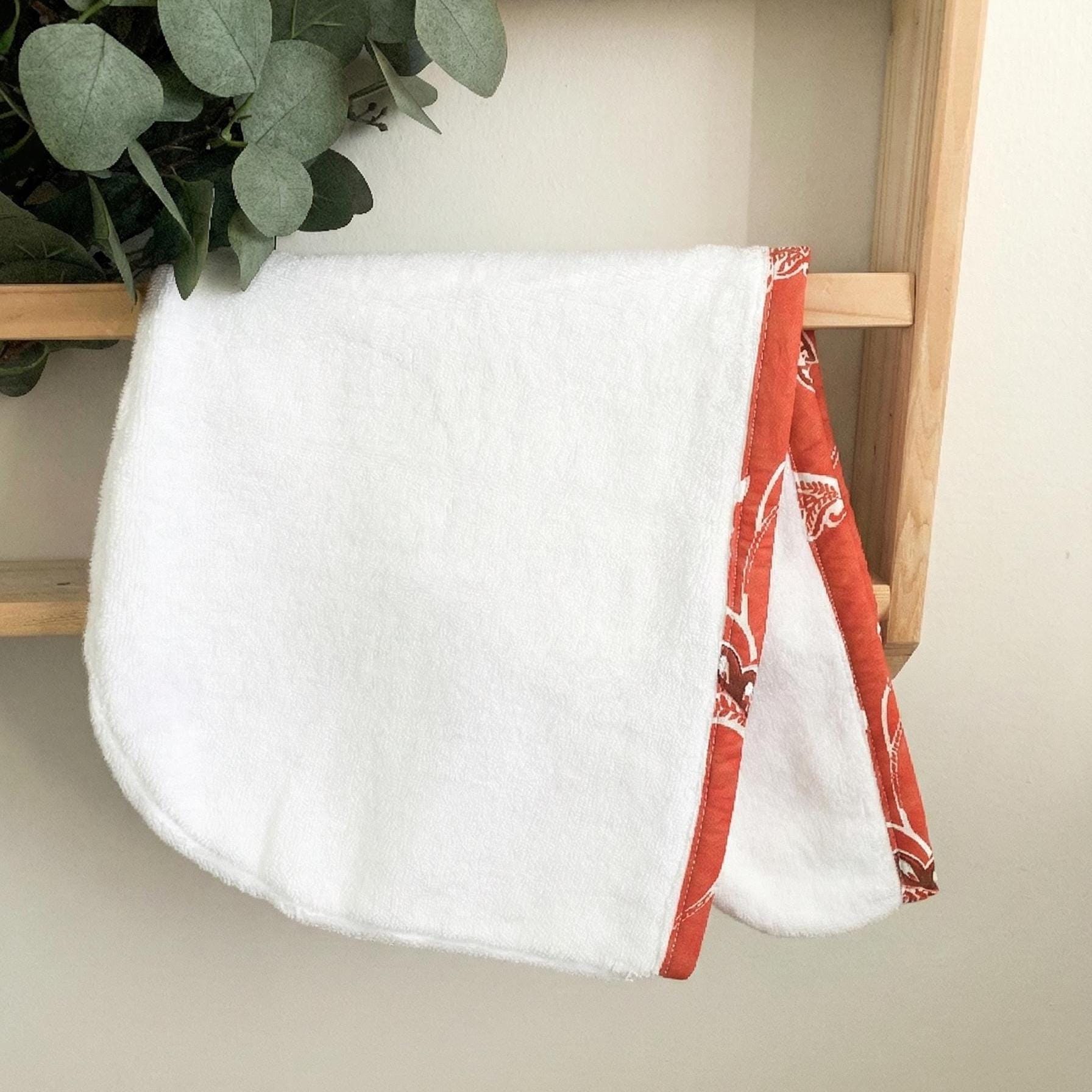 Boho Hair Towel Wrap, Super Absorbent Terry Turban After Shower