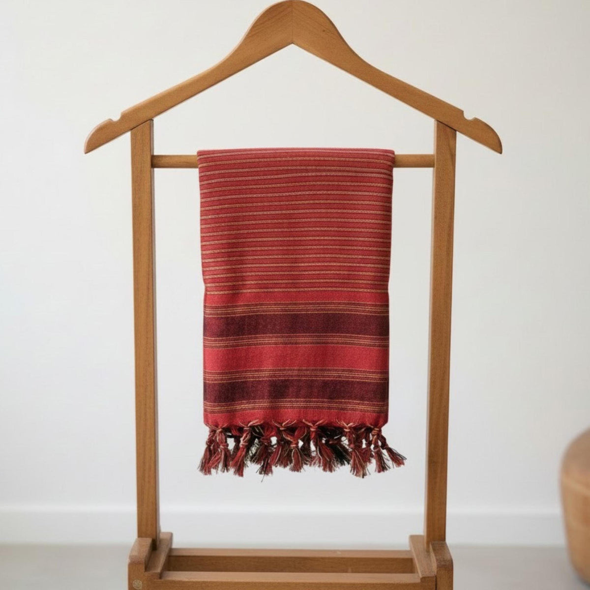 Blue Turkish Peshtemal Sauna Towel, Handwoven Lightweigt Bath Towel, Hammam, Spa Wellness Day Gift